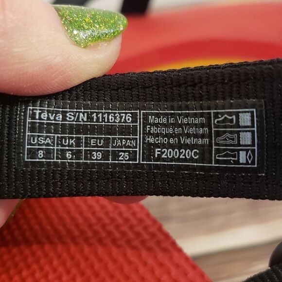 Teva All Gender Flatform Universal Rainbow Pride - Picture 8 of 16